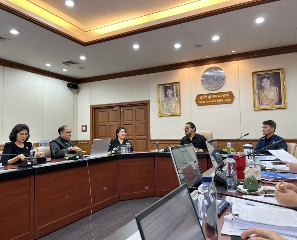 ผอ.สศท.2 ร่วมประชุมคณะทำงานการกำหนดตำแหน่งประเภทวิชาการ ตำแหน่งนักวิเคราะห์นโยบายและแผนระดับเชี่ยวชาญ สำนักงานเศรษฐกิจการเกษตรที่ 1-9 ครั้งที่ 2/2568